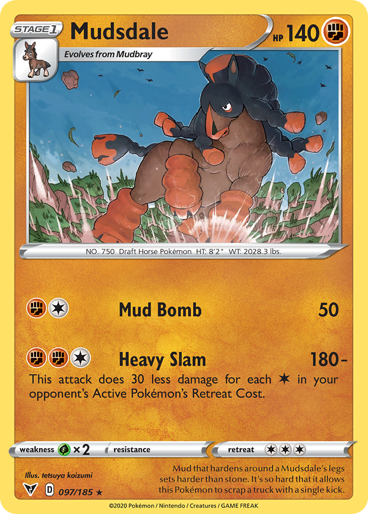 Vivid Voltage Mudsdale #97/185