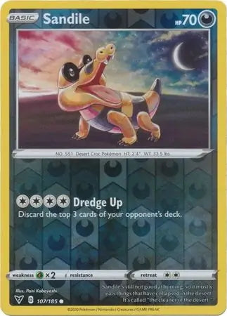Vivid Voltage Sandile #107/185 reverse holo