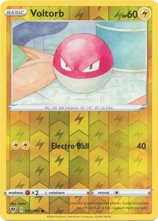 Vivid Voltage Voltorb #45/185 reverse holo