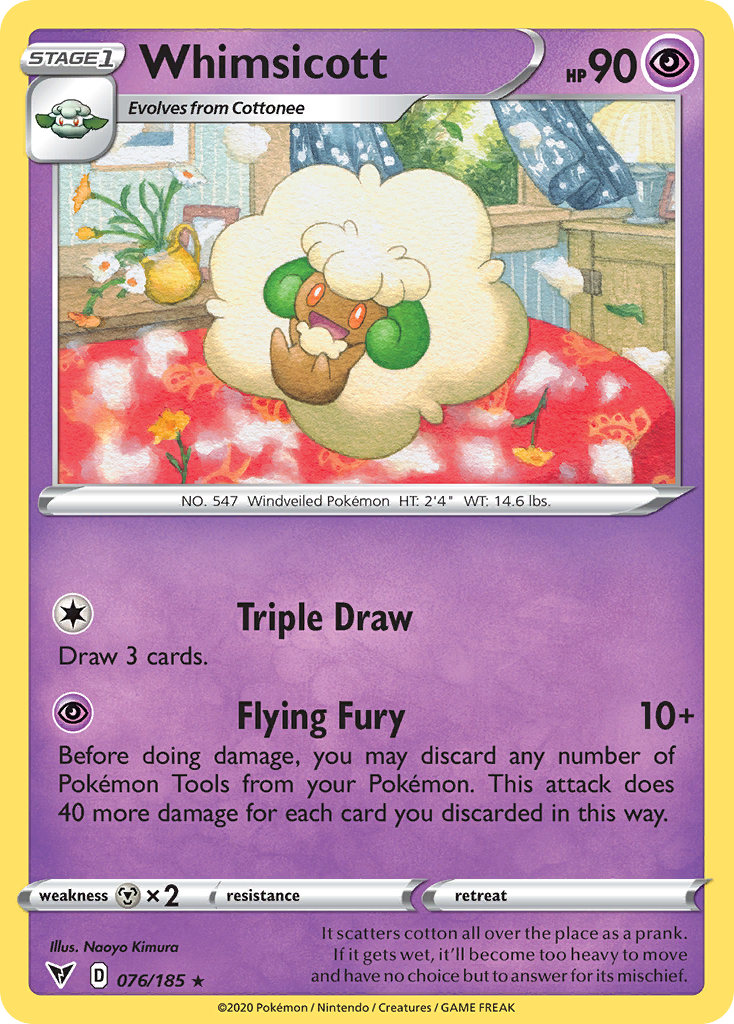 Vivid Voltage Whimsicott #76/185