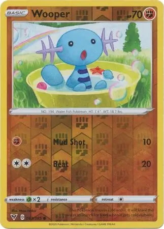 Vivid Voltage Wooper #83/185 reverse holo