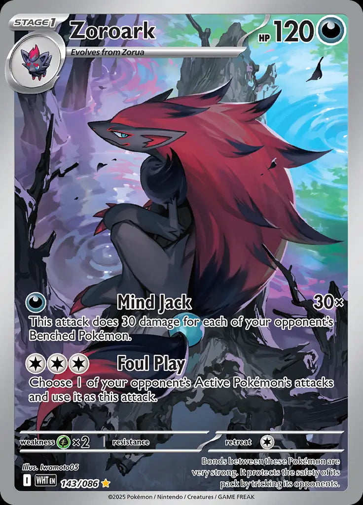 White Flare Zoroark #143