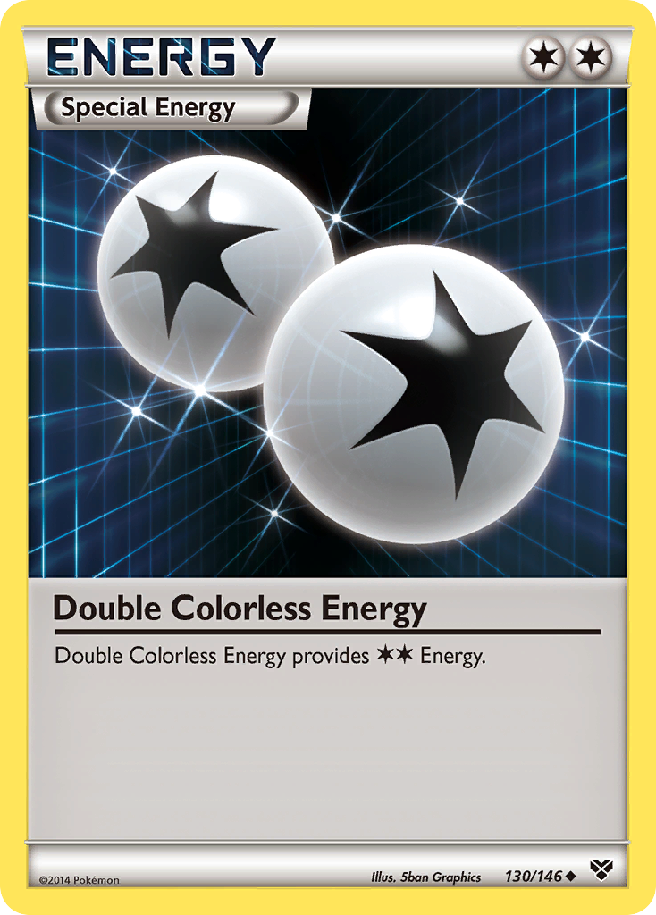 XY Double Colorless Energy #130/146