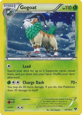 XY Gogoat #19/146 Cosmos Holo