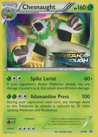 XY Promo Chesnaught #68