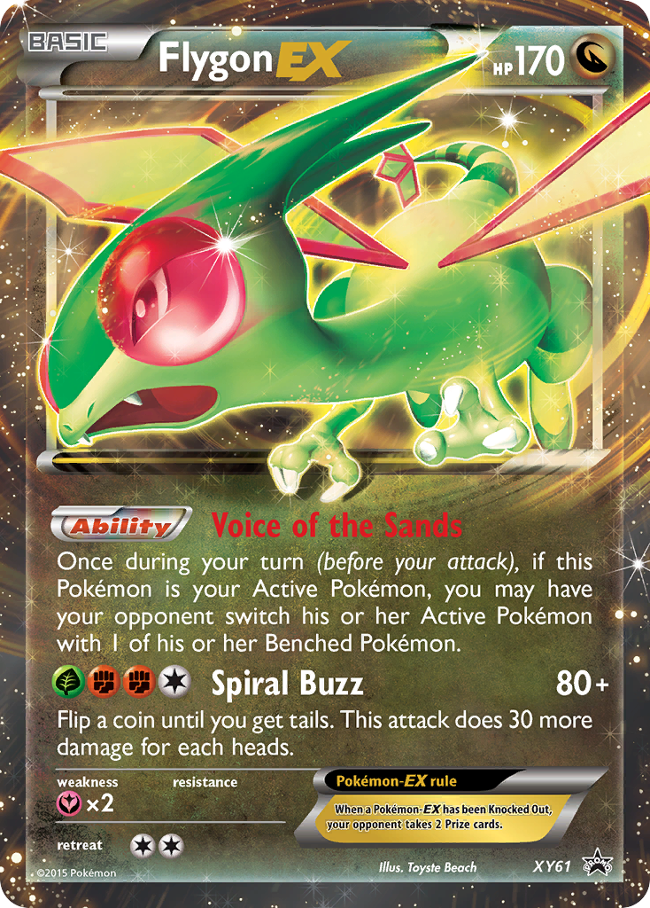 XY Promo Flygon EX #61