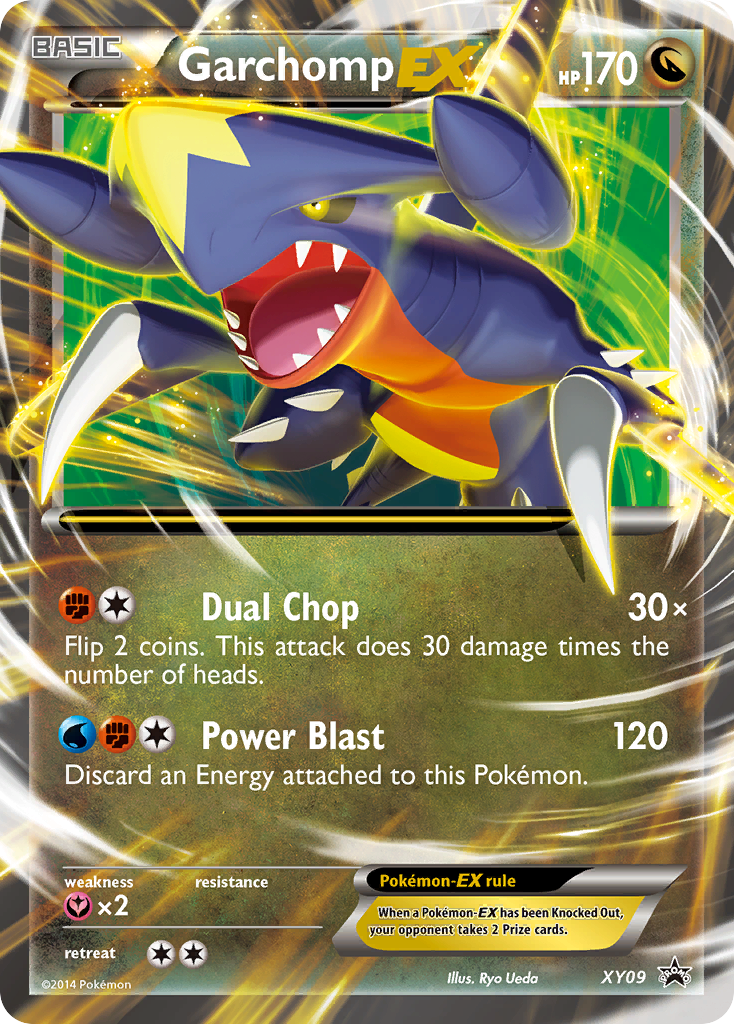 XY Promo Garchomp EX #9