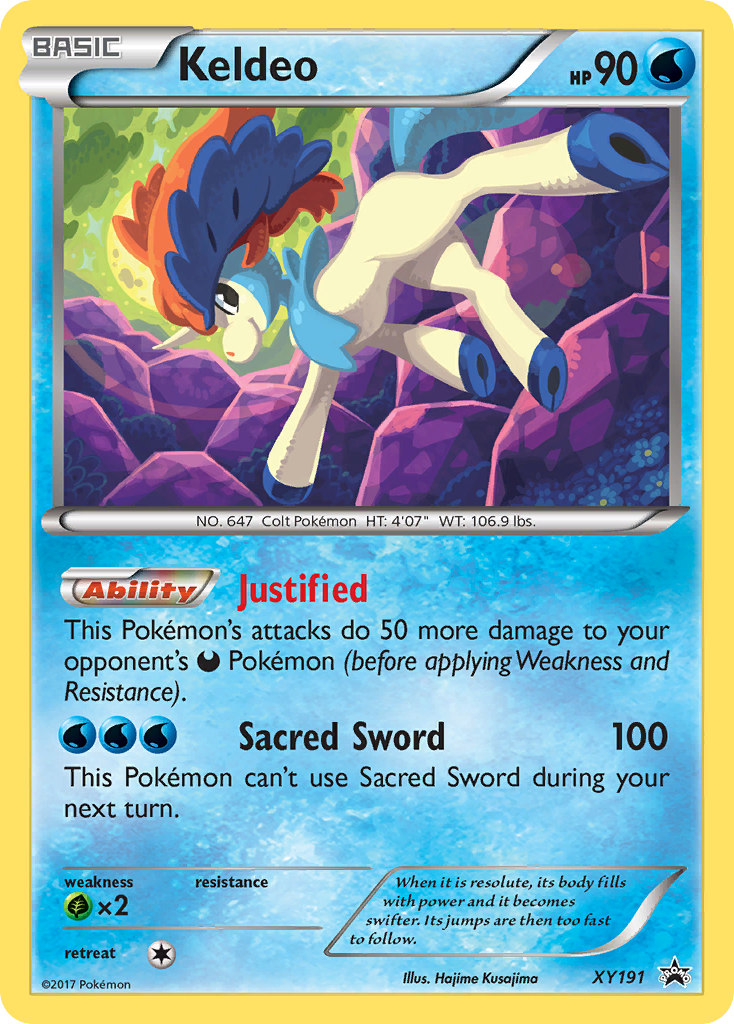 XY Promo Keldeo #191