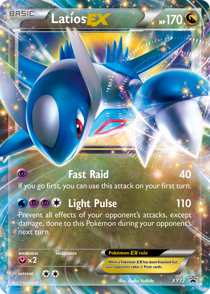 XY Promo Latios EX #72