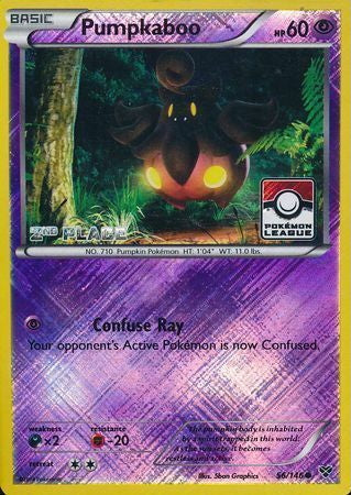XY Pumpkaboo #56 Second Place League Promo