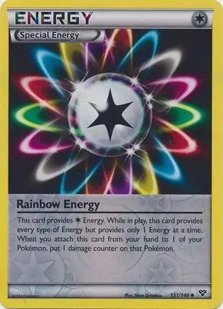 XY Rainbow Energy #131/146 reverse holo
