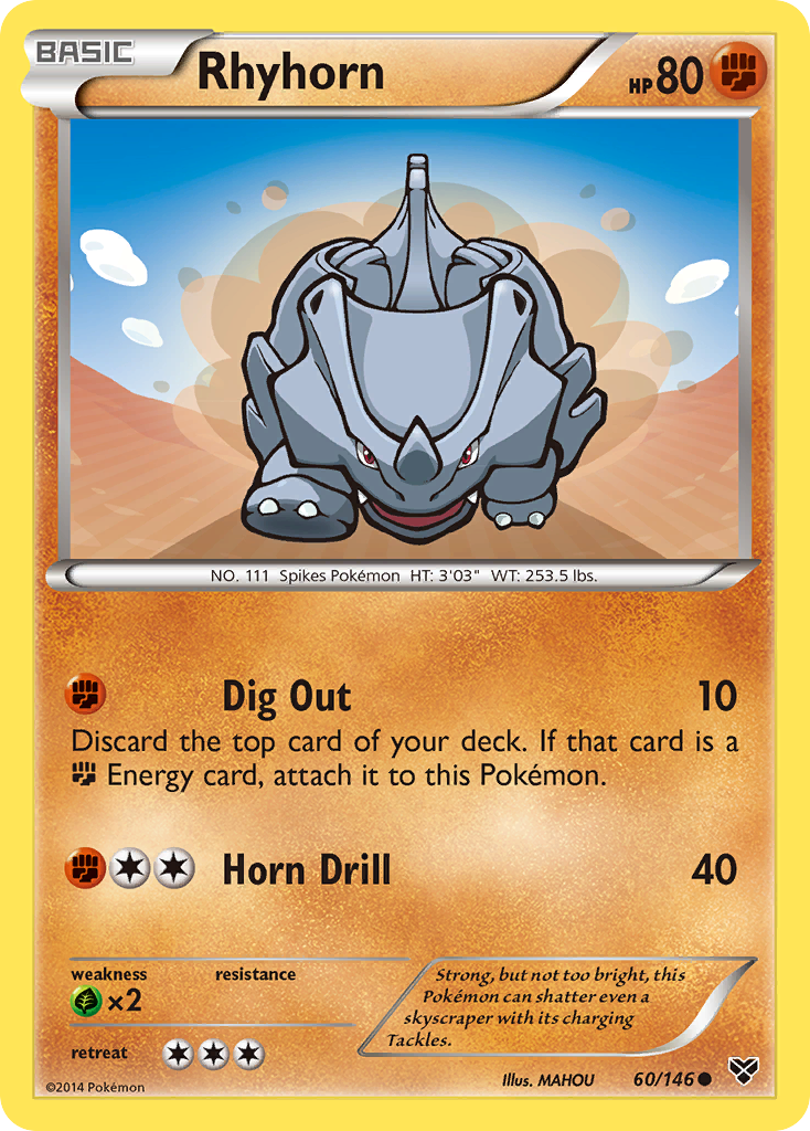 XY Rhyhorn #60/146