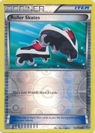 XY Roller Skates #125/146 reverse holo