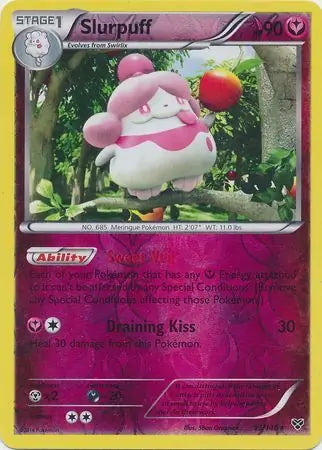 XY Slurpuff #95/146 reverse holo