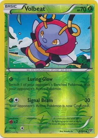 XY Volbeat #8/146 reverse holo