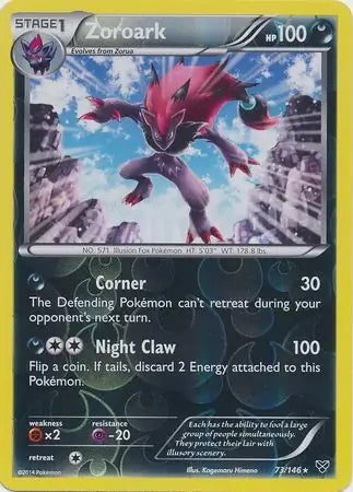 XY Zoroark #73/146 reverse holo
