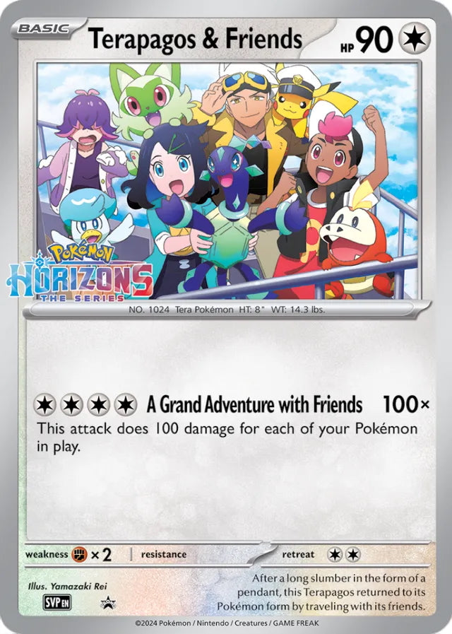 Scarlet & Violet Promo Terapagos & Friends